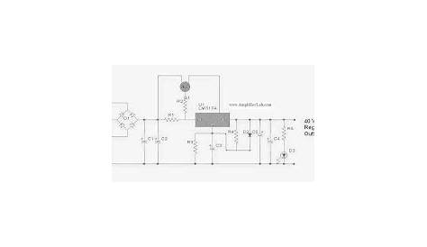 24vdc 2a power supply circuit diagram