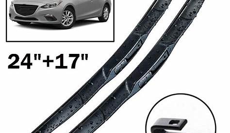 Erick's Wiper Front Wiper Blades For Mazda 3 Axela 2014 2017 Windshield