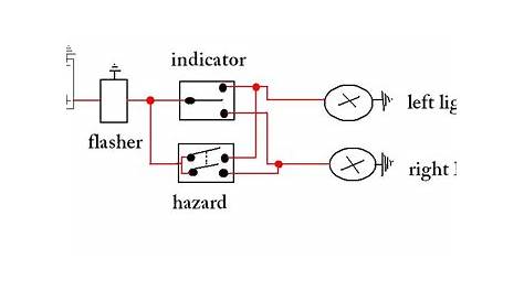 Diagram: Indicator/Hazard Light Circuit