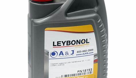 Leybold Leybonol LVO 130 Mineral Vacuum Pump Oil, 20 Liters, L13020