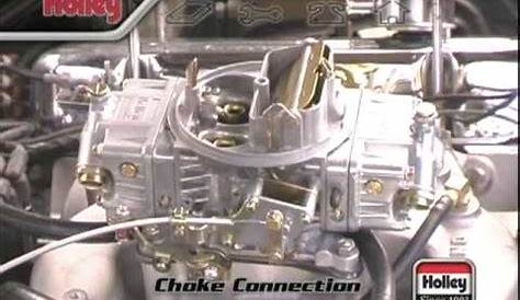 how to adjust holley electric choke
