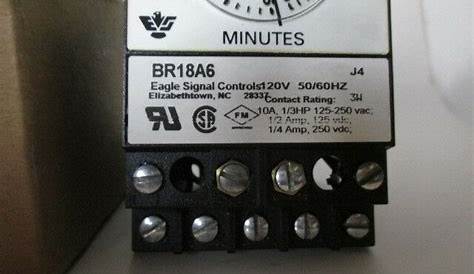 Eagle Signal BR18A6 Timer new | Process Industrial Surplus Corp.
