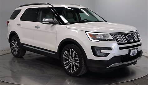 Pre-Owned 2017 Ford Explorer Platinum 4WD Sport Utility