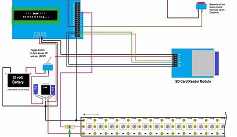 arduino led strip schematic