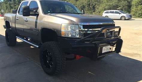 2011 Chevy 2500 hd 4x4 7.5 rough country lift kit | Lift kits, Aftermarket wheels, Monster trucks