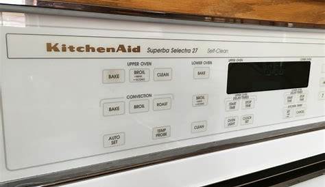 kitchenaid double oven manual