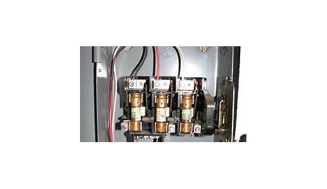 three phase wiring fuse box