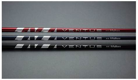 Red, Blue or Black? The differences between Fujikura's Ventus shafts