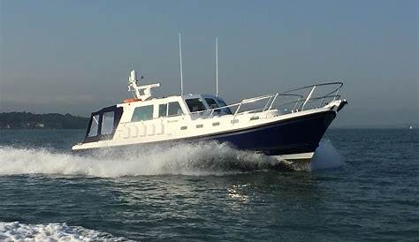 Seaward 42 E16 Motor Yacht launch at the Southampton Boat Show