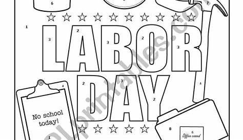 free labor day worksheet