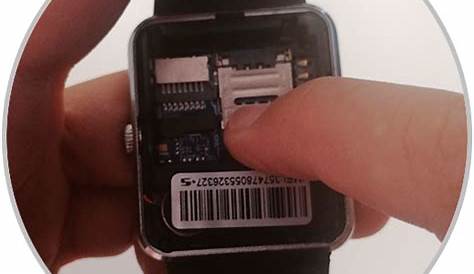 So legen Sie eine SIM-Karte in die Smartwatch GT08 ein | einWie.com