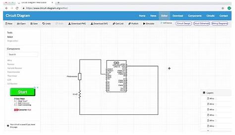 electronic circuit schematic editor