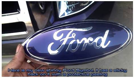 2013 Ford Edge Front Emblem