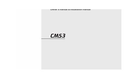 c media multi sound user manual