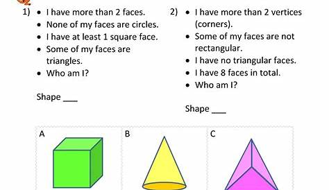 geometry shape worksheet