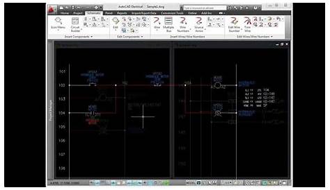 Beginning Schematic Creation in AutoCAD Electrical Part 2 - YouTube