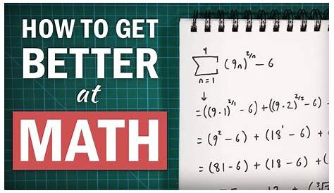 How to Get Better at Math - YouTube