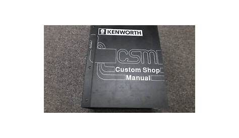 kenworth t660 owners manual