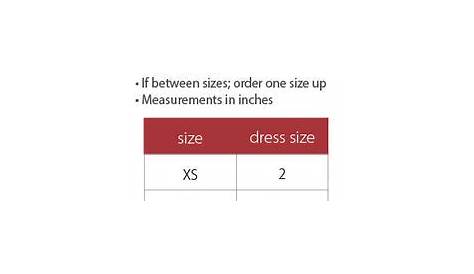 eddie bauer women's clothing size chart