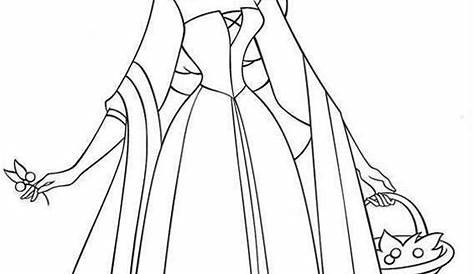 Free Printable Sleeping Beauty Coloring Pages For Kids