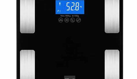 Smart Touch Weight Measure 400 lb/0.1kg Digital Scales Track Body