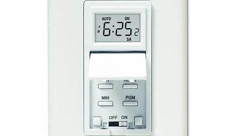 Honeywell 7-Day Programmable Light Switch Timer - White (RPLS530A1038/U