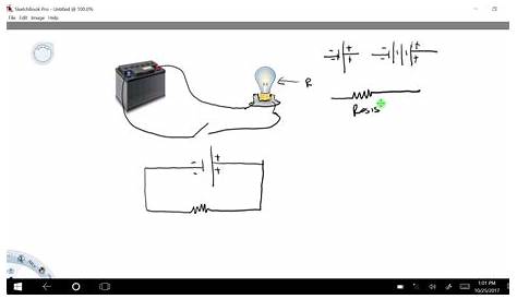 How to draw a simple circuit diagram - YouTube