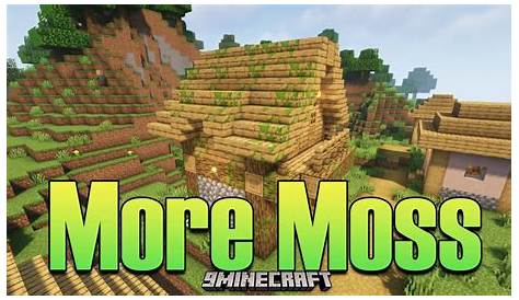 More Moss Mod (1.17.1, 1.16.5) - The Moss and The Green are growing
