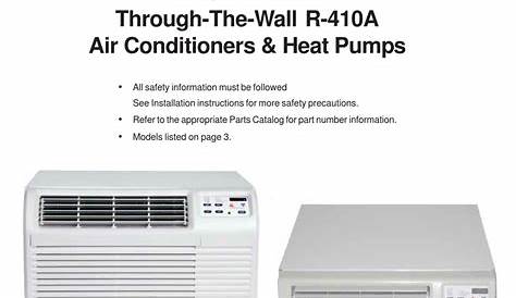 Amana Wall Heater Air Conditioner Troubleshooting - Amana Air