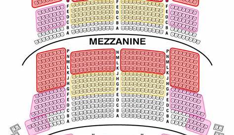 Bank Of America Theatre In Chicago Seating Chart - Chart Walls