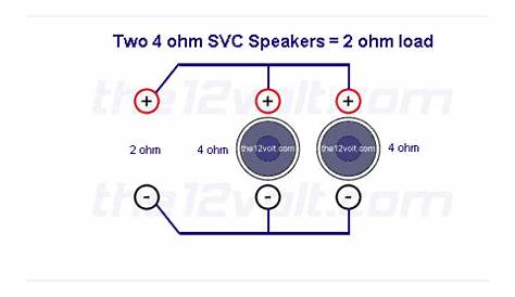 4Ohm To 2Ohm Diagram / Dual Voice Coil Dvc Wiring Tutorial Jl Audio