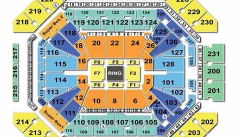AT&T Center Seating Chart | Seating Charts & Tickets