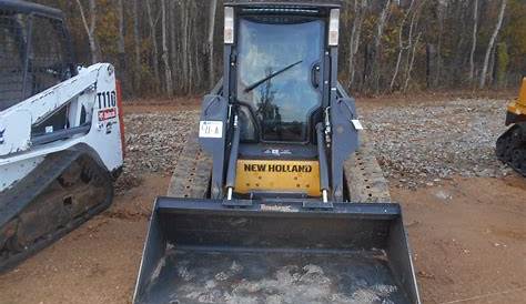 NEW HOLLAND C175 SKID STEER LOADER, VIN/SN:NAM417348 - CRAWLER, GP