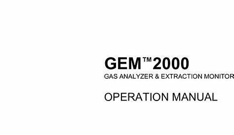 GEM2000 Manual Rev1203 GEM2000_Plus_Manual Plus
