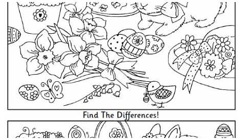 find the differences worksheets