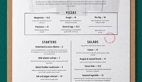 Restaurant Menu | Menu restaurant, Restaurant menu template, Restaurant