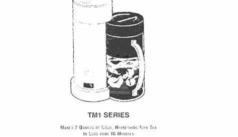MR. COFFEE TM1 SERIES INSTRUCTIONS MANUAL Pdf Download | ManualsLib
