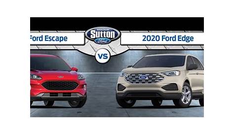 ford edge vs ford escape size