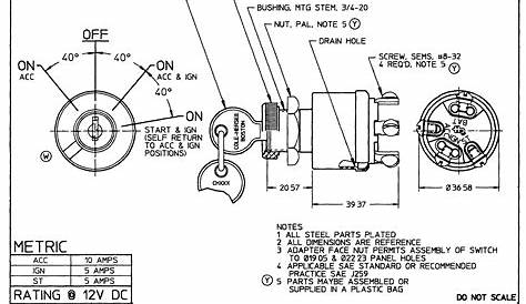3 Position Ignition Switch Wiring Diagram - Wiring Diagram
