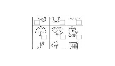 beginning sounds worksheets for kindergarten pdf