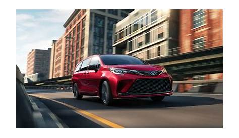 New 2021 Toyota Sienna Trims and Configurations | Pauly Toyota