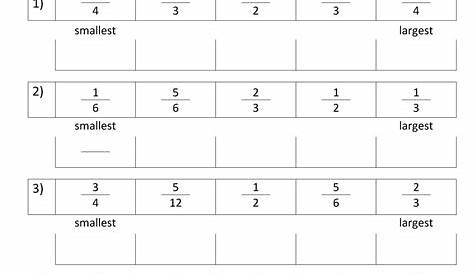 printable fraction worksheets for practice grade 3 6 free downloads