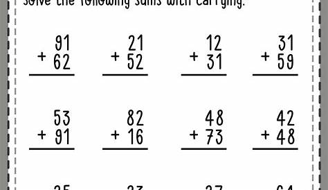 Maths Worksheets For Grade 1 Addition - Addition Worksheets for Grade 1