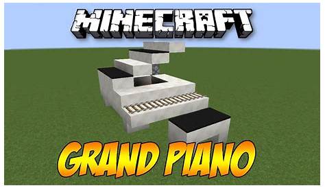 Minecraft: Grand Piano Tutorial - YouTube
