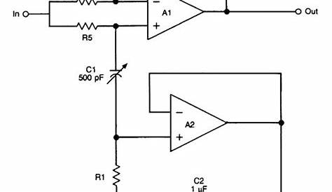 NOTCH_FILTER_CIRCUIT - Filter_Circuit - Basic_Circuit - Circuit Diagram