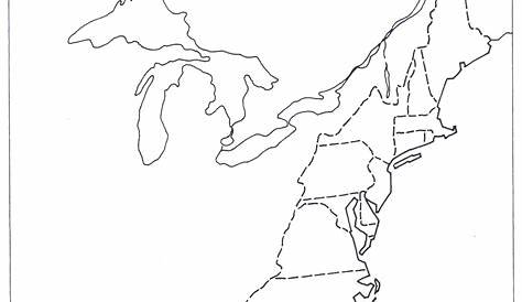 13 Colonies Map Worksheet Answers