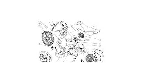 Razor Dirt Bike Wiring Diagram / Razor Dirt Bike Parts | Wiring Diagram