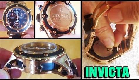 INVICTA Reserve Battery Replacement Specialty watch 5657 mid size 5656