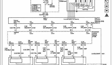 Crank ensor A wiring diagram 2001 Cadillac deville
