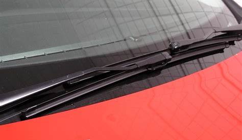 2019 ford fusion windshield wipers size